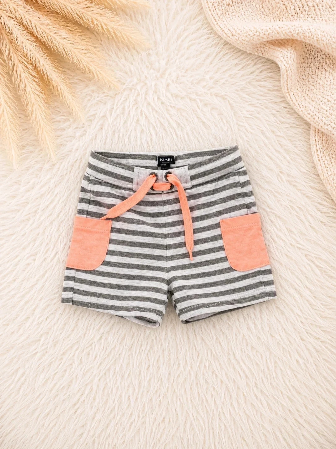 Short bébé rayé – Kiabi – Taille 12 mois